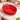 New Strawberry Woven Storage Basket Summer Pool Party BBQ Red & Green