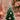 New Green W/ Pink Bows Christmas Tree Holiday Candle Room Decor