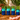 New 4 NOVOGRATZ Green Blue Acrylic Tropical Tiki 22oz Tumbler Glasses