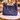 Vintage Blue W/ Gold Hardware J. Longobardo Clutch / Shoulder Purse Bag