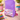 New Purple Smiley Face / Emoticon Stamps Retro Kids Backpack