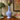 Vtg MCM CALIFORNIA CA Pottery - Single Stem Blue Plant Flower Vase