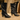 Vintage Womens1980s Black Joyce Californi Leather Slouchy Boots Joyce 7 1/2 M