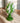 New Large Green / White Easter Egg On Stand Holiday Decor Sping Tulips Flowers