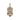 New Pink Press For Champagne Door Bell GLASS CHRISTMAS Tree Holiday ORNAMENT