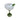 New 3D Lime Green Stemmed Margarita Party BBQ Gift Beverage Glass