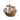 Vintage 1990s Blown Glass Pirate Ships Boat Hanging Christmas Ornament