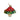 New Red / Green / Gold Poinesttia Plant Hoilday Christmas Tree Ornament