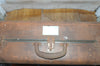 Vintage 1940s Samsonite Brown Leather Travel Suitcase